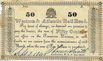 $0.50 W&A Rhone Smith repair scrip